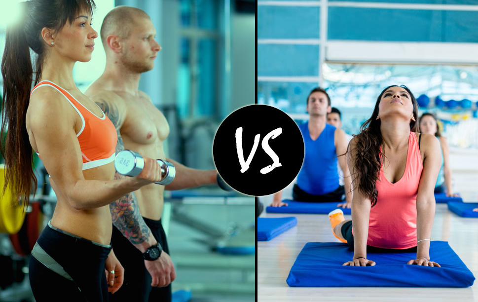 yoga vs gym